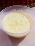 Puding mangga vla keju lumer