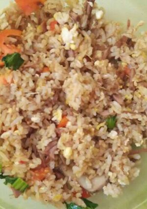Foto resep NasiGoreng Daging Rawon Endeus