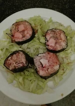 Una foto de Sushi económico a mi manera