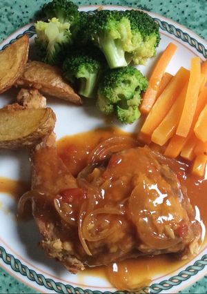 Foto resep Chicken Steak With Simple Sauce