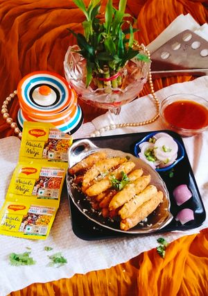 A picture of Potato finger snacks.
