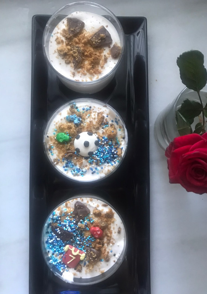Una foto de Postre divertido