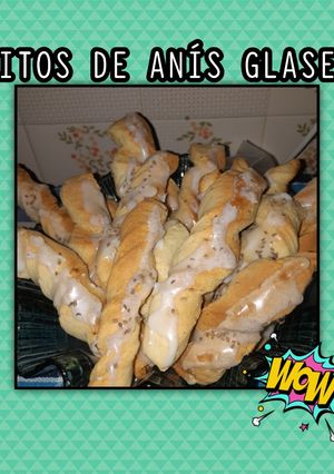 Una foto de Palitos de Anis glaseados