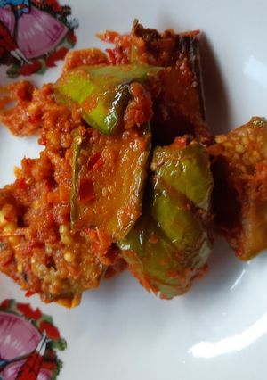 Foto resep Sambel Terong Hijau