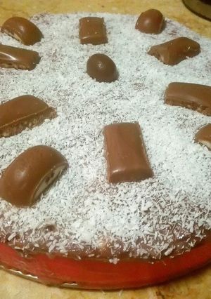 صورة لوصفة كاسترد بكريمة الشيكولاتة
