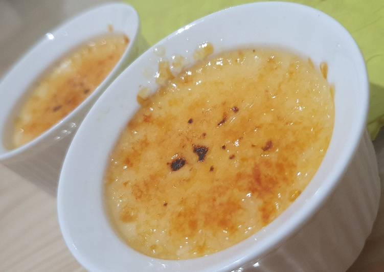 Resep No-bake creme brulee yang Lezat