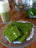 Green Tea Steamed Cake | Bolu Kukus Matcha