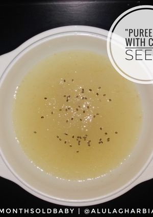 Foto resep "Puree Buah Pir" MPASI 6 Bulan 🍐