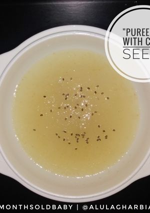 Foto resep "Puree Buah Pir" MPASI 6 Bulan 🍐