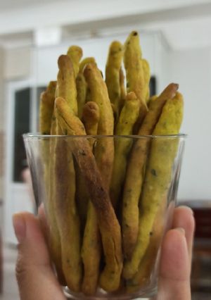 عکسی از دستور کراکر نمکی (چوب شور)