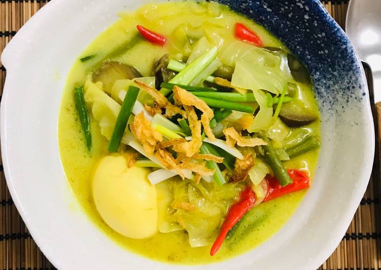 Resep Sayur Lodeh Telur Simple, Menggugah Selera