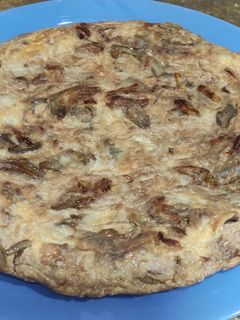 Una foto de Tortilla de alcachofas