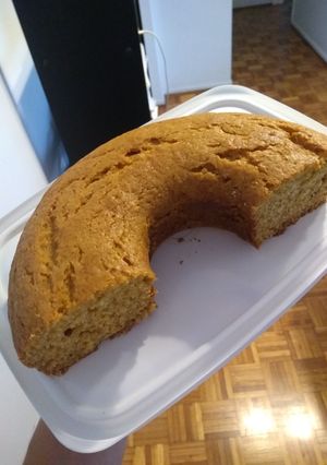 Una foto de Budín de naranja