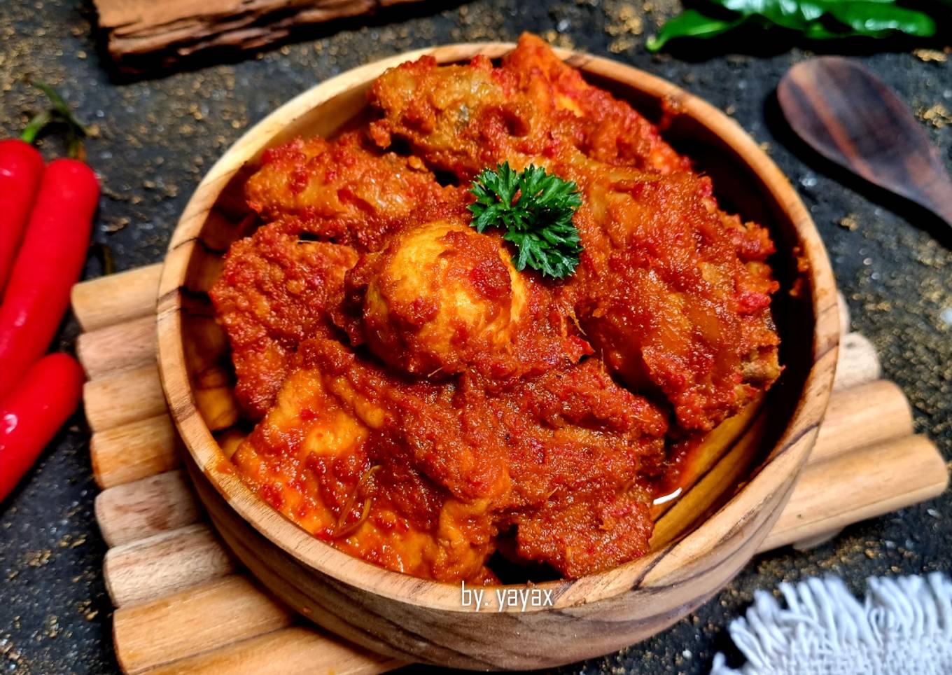 Bali Ayam telur tahu tempe