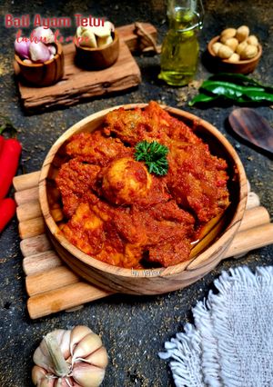 Foto resep Bali Ayam telur tahu tempe