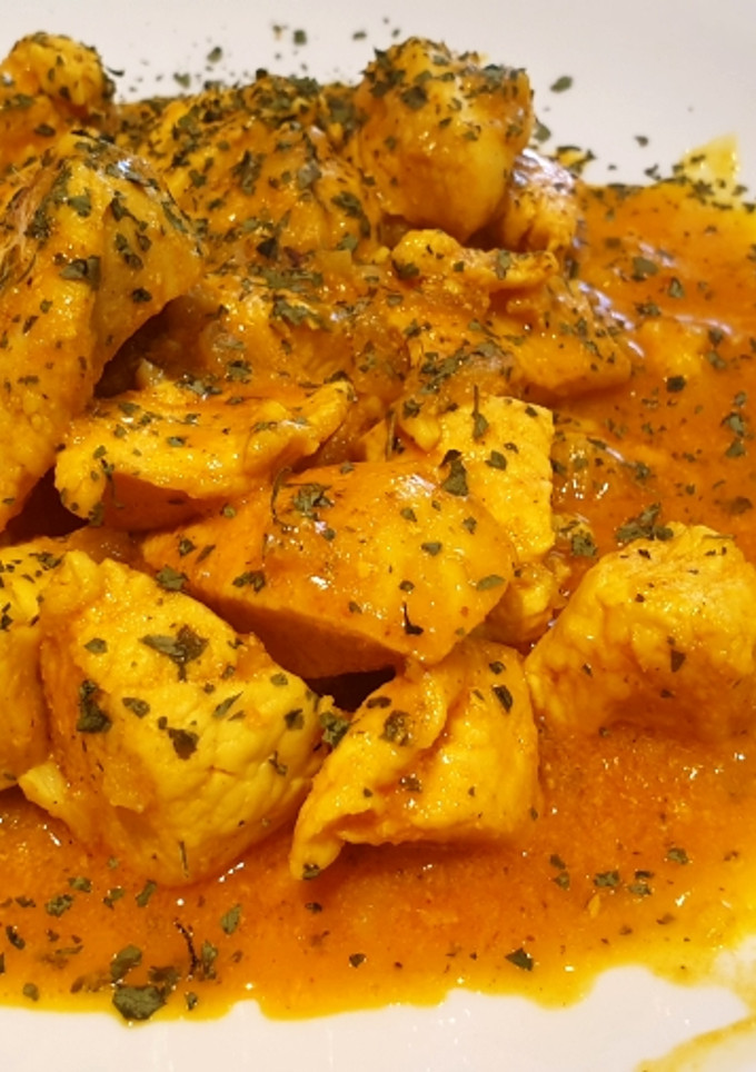 Una foto de Pollo al curry en 15 minutos
