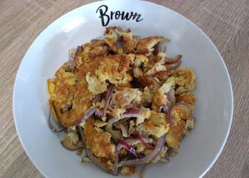 Ultimate, Prepare  Onion Omelette Very Delicious