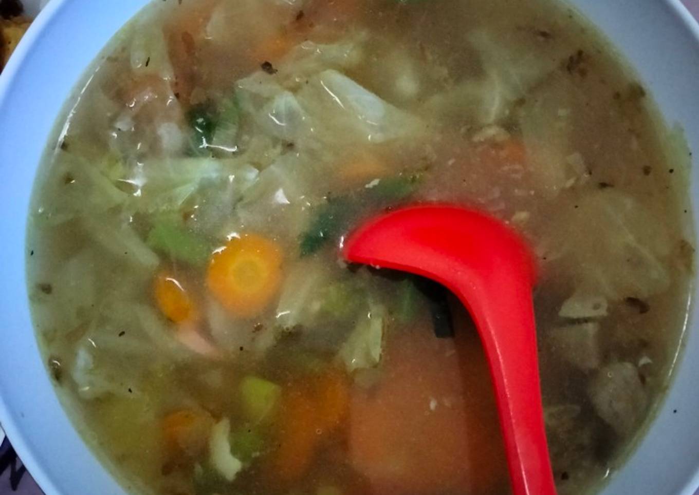 Sup sayur sehat