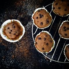 A picture of Instant Chocolate Chip Muffins.