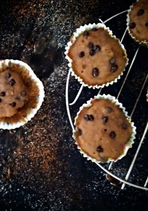 A picture of Instant Chocolate Chip Muffins.