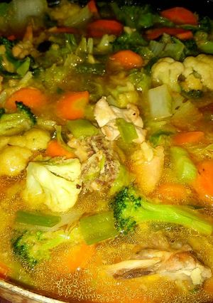 Foto resep Capcay ayam simpel