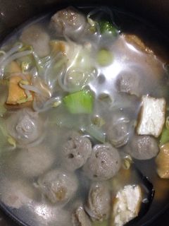 Foto resep Sayur bening Baso Tahu#tantanganakhirtahun