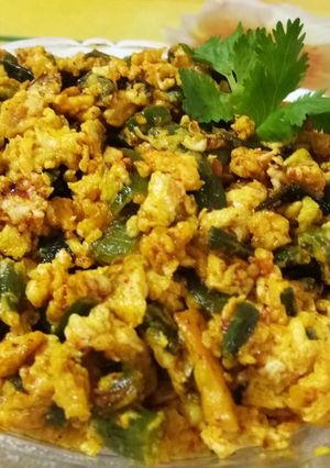 ডিমের ঝুরা (Egg bhurji recipe In Bengali) রেসিপির প্রধান ছবি