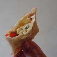 A picture of Easy Spring Roll Martabak/Murtabak.