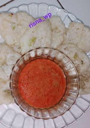 Foto resep Cireng kencur sambel kacang