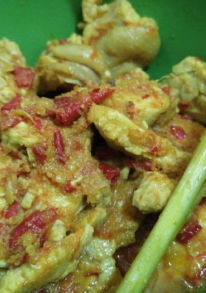 Foto resep Rendang Jawa Ayam Tempe Bumbu tipis bisa buat bocil