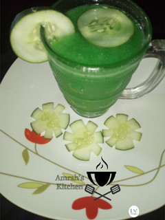 A picture of Cucumber juice.