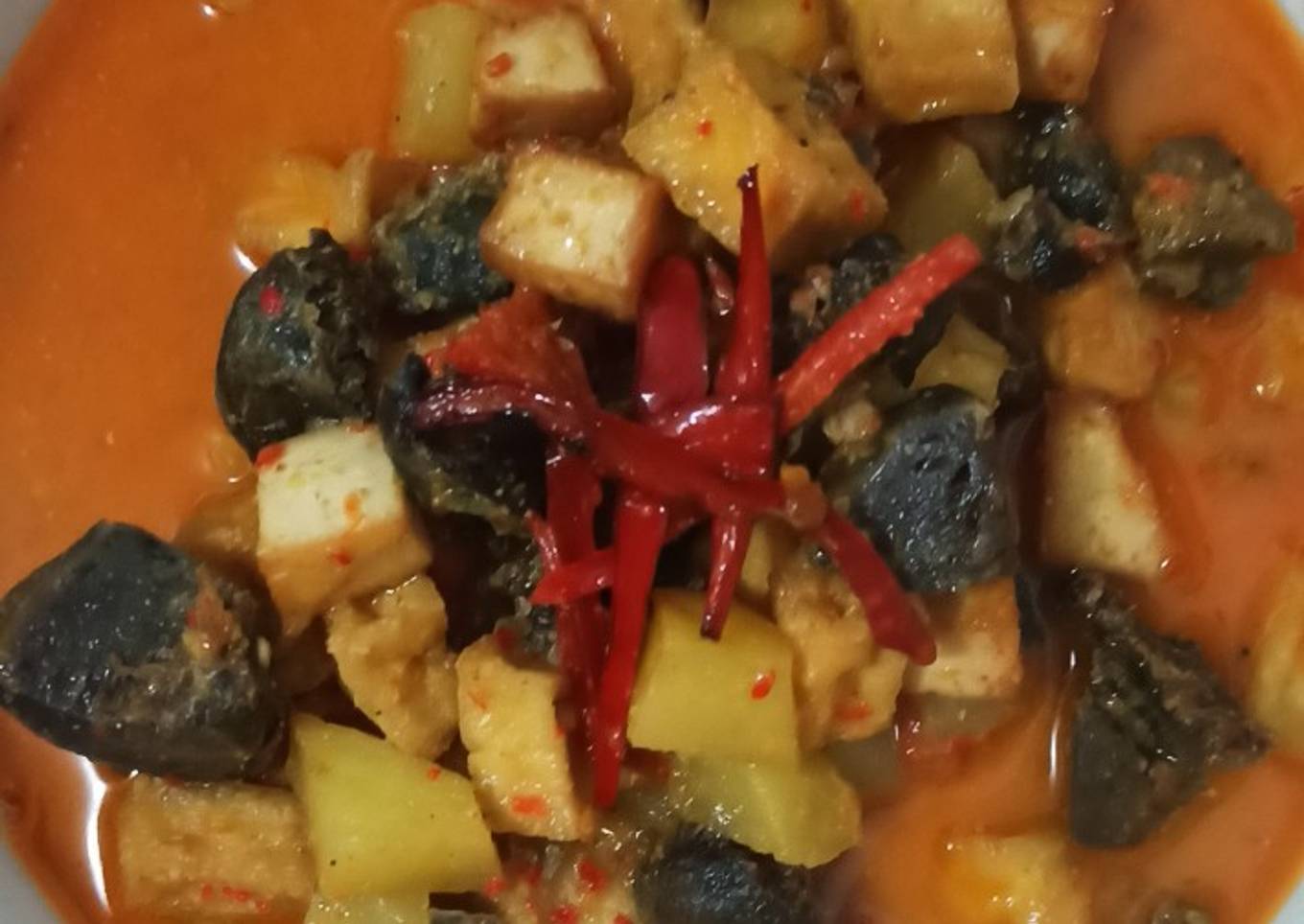 Sambal goreng kentang hati