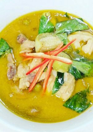 รูปของ แกงเขียวหวานไก่