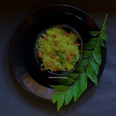 A picture of Kachche Aam ka Polao or Mango Rice.