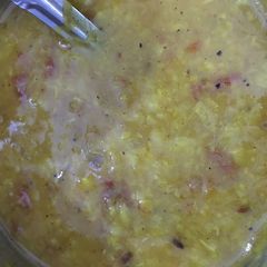 A picture of Tadka dal.