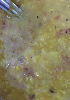 A picture of Tadka dal.