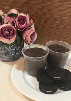 Foto resep Puding Coklat Oreo