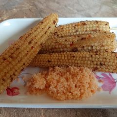 A picture of Khatti mitthi babycorn.