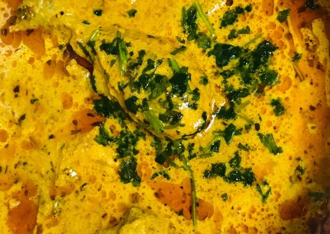 Saffron chicken korma