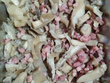 Setas con jamón