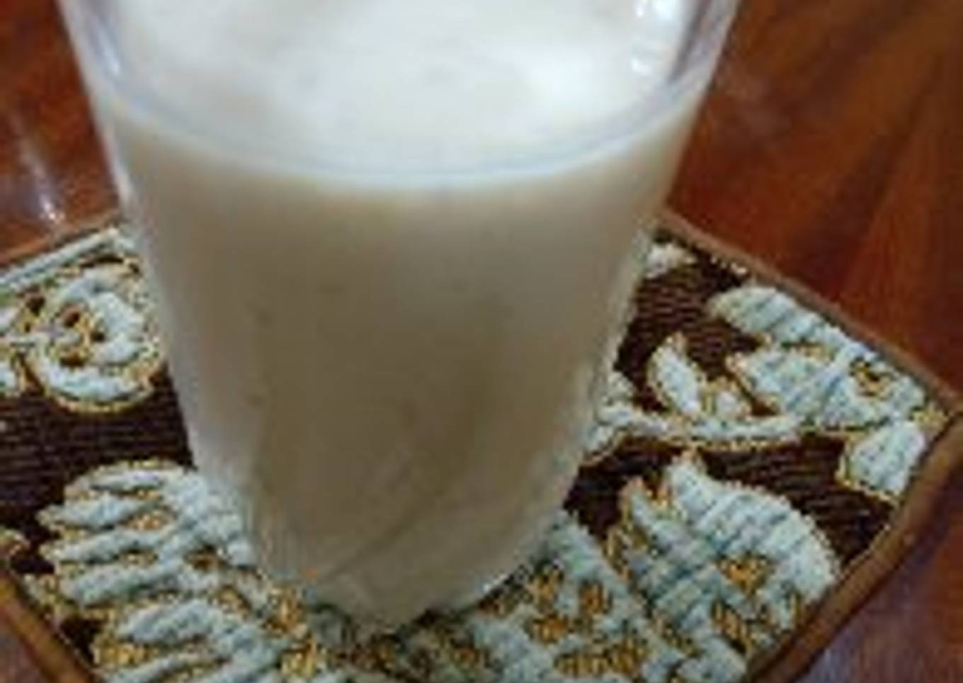 Banana yoghurt smoothie #weeklyjikonichallange