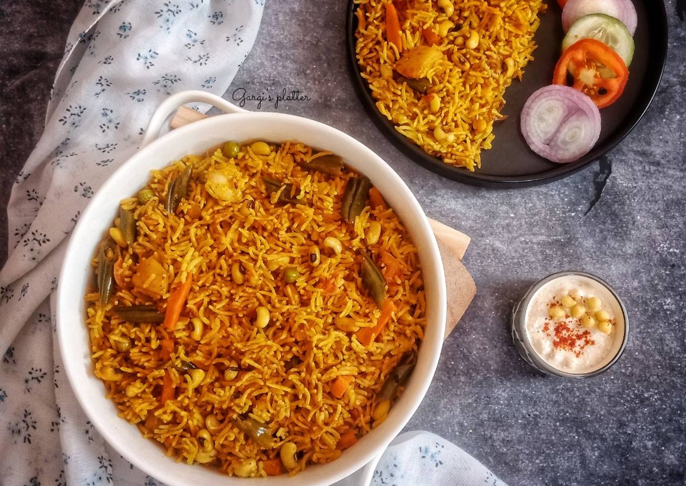 Lobia Veggie Pulao