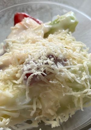 Foto resep Salad Buah Melon & Stroberi 🍈🍓
