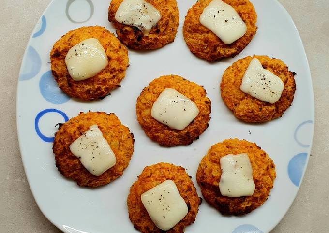 Crocchette di patata, carota e zucca