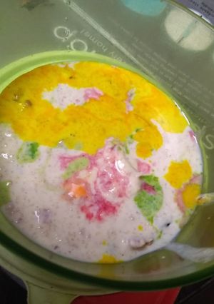 तिरंगा रबड़ी (tiranga rabri recipe in Hindi) रेसिपी मुख्य फोटो