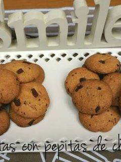Una foto de Galletas de chocolate