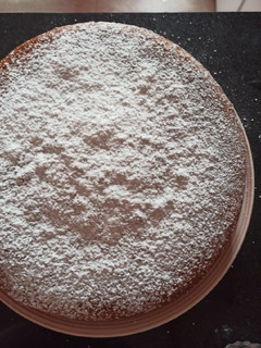 Una foto de Torta de vainilla simple