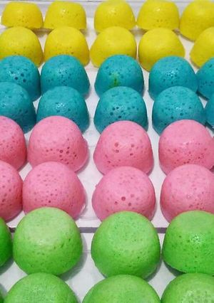 Foto resep Apem Nasi Rainbow