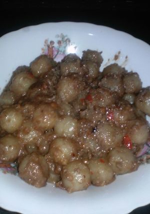 Foto resep Cilok Bumbu Kacang