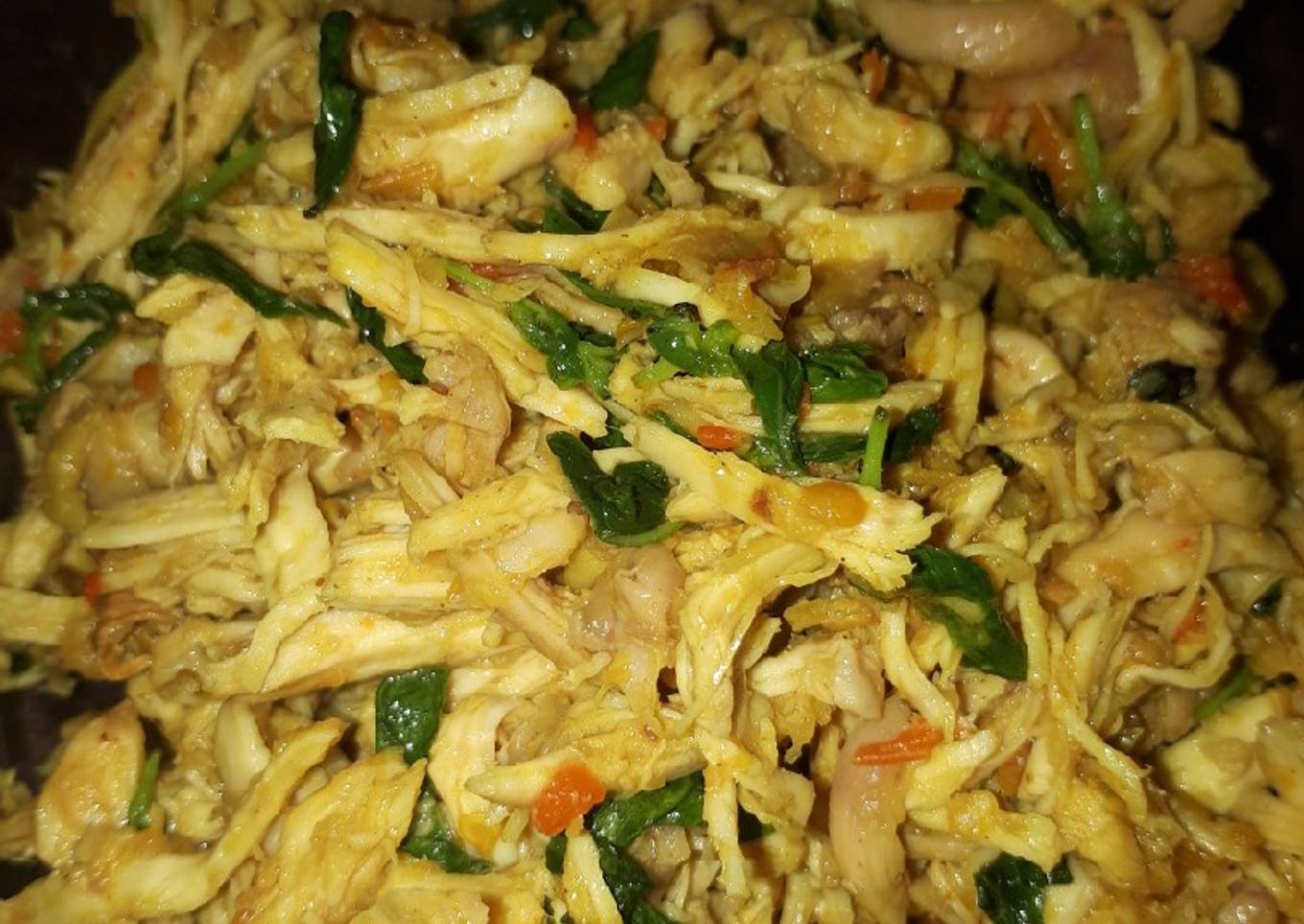 Ayam Suwir Bumbu Rica-rica